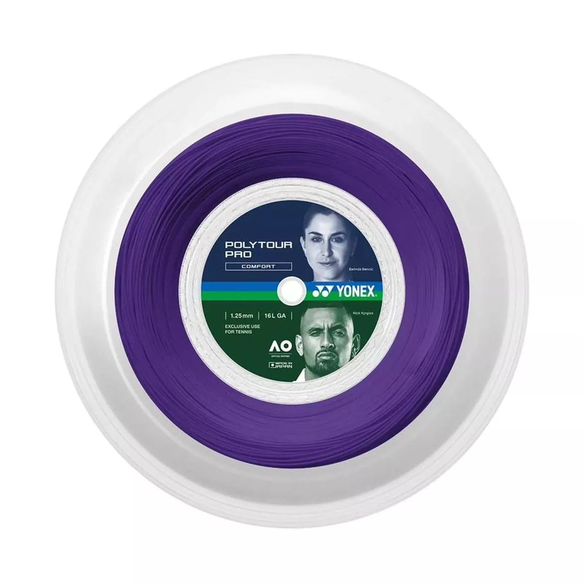 Bobine Yonex Poly Tour Pro Violet 200m