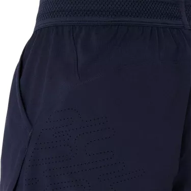 Short Asics Match Laser Cut Bleu marine