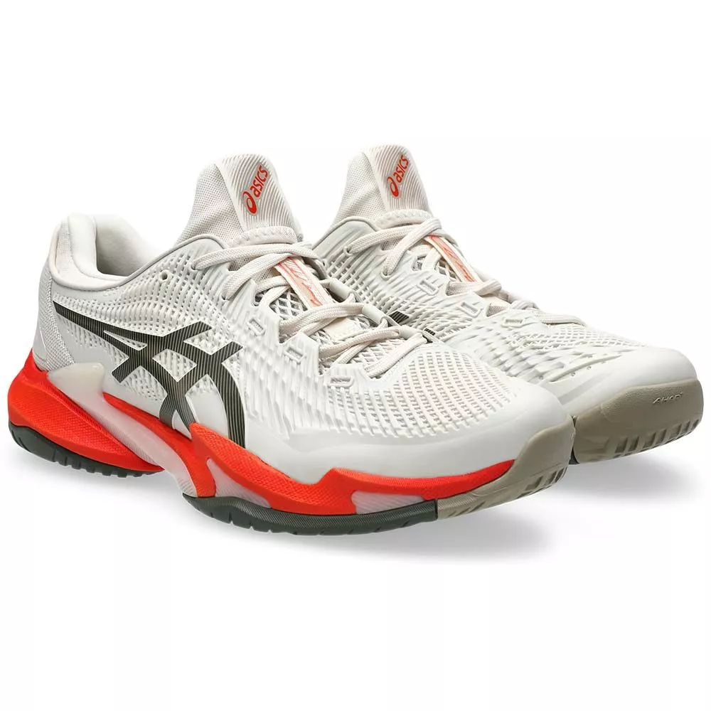 Chaussures Asics Gel Court FF 3 Blanc / Orange