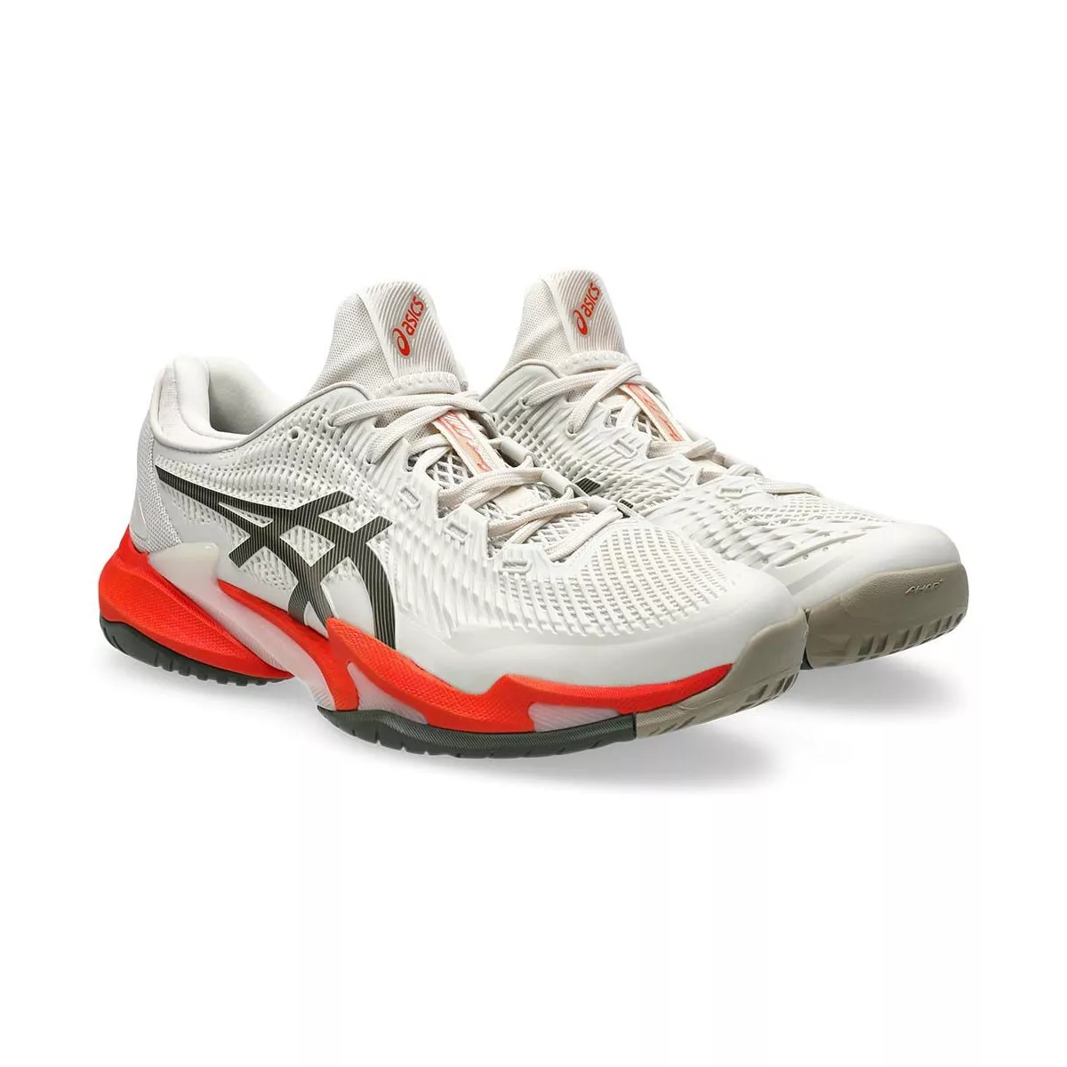 Chaussures Asics Gel Court FF 3 Blanc / Orange