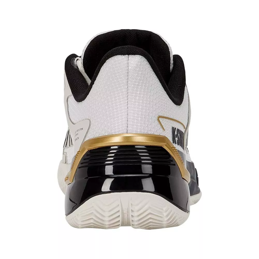 Chaussures K-Swiss Ultrashot 4 Terre battue Blanc / Noir / Or