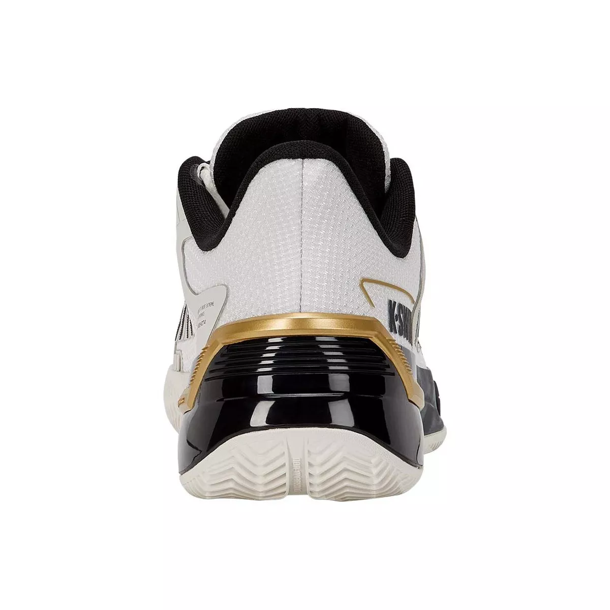 Chaussures K-Swiss Ultrashot 4 Terre battue Blanc / Noir / Or
