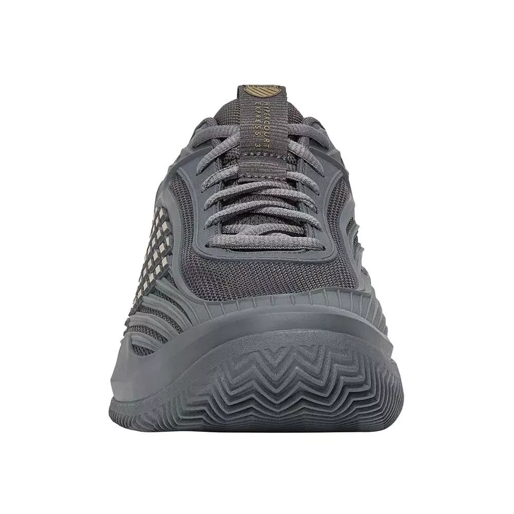 Chaussures K-Swiss Hypercourt Express 3 Terre battue Gris / Kaki