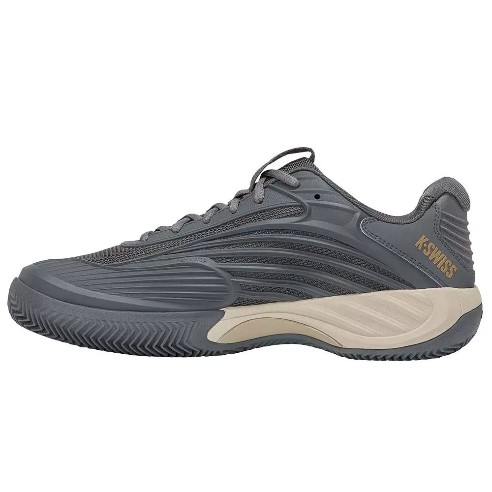 Chaussures K-Swiss Hypercourt Express 3 Terre battue Gris / Kaki