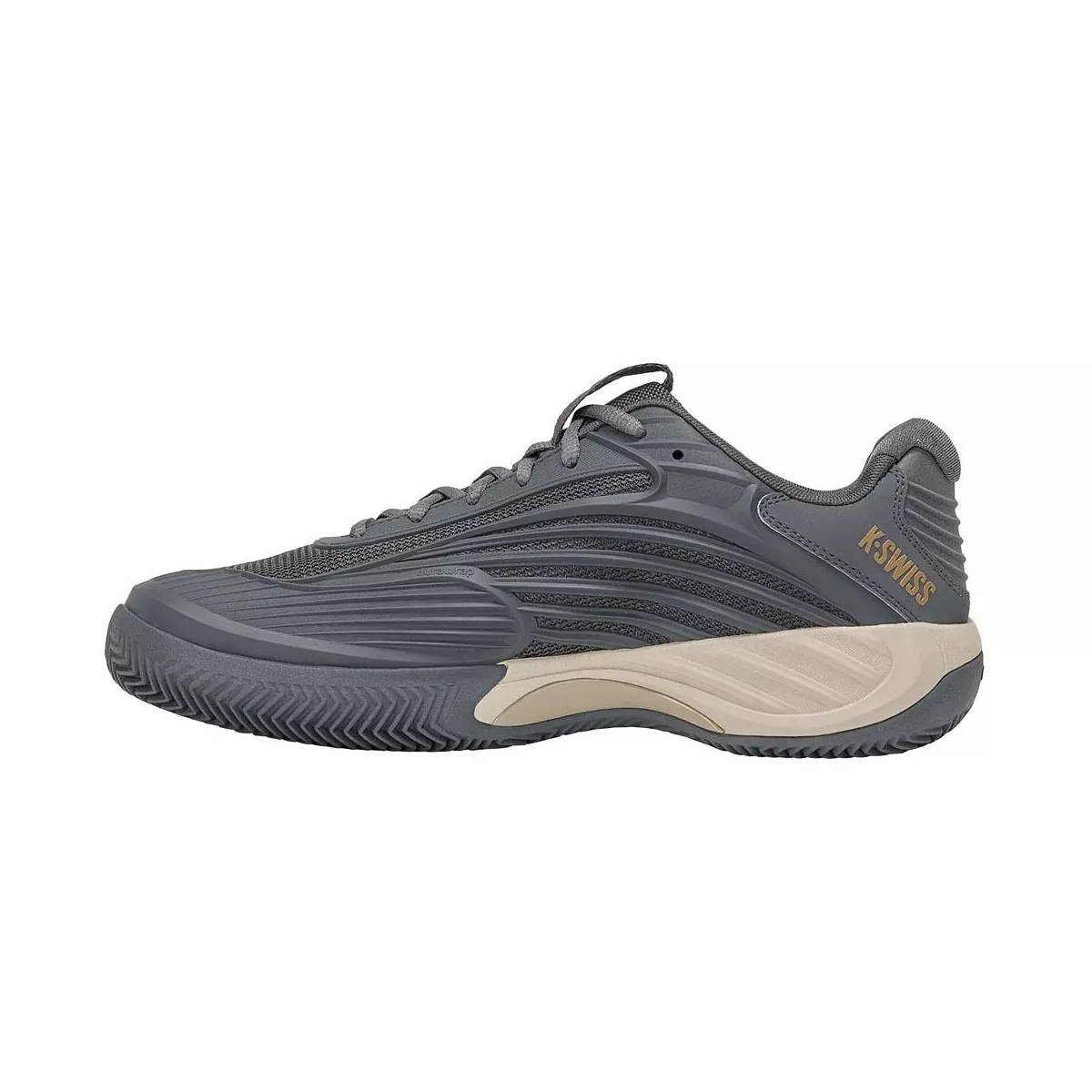 Chaussures K-Swiss Hypercourt Express 3 Terre battue Gris / Kaki