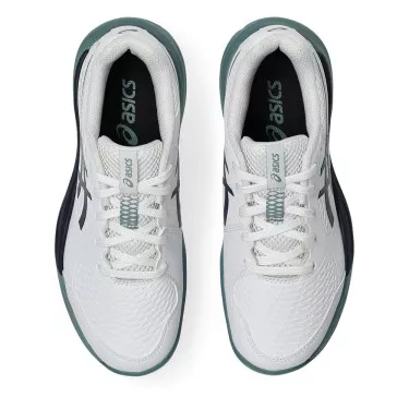 Chaussures Asics Gel Resolution X GS Junior Blanc / Bleu nuit