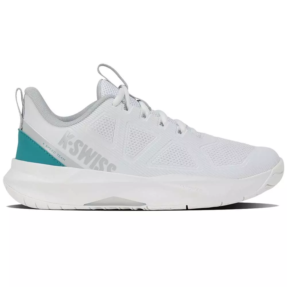 Chaussures K-Swiss K-Speed Team Femme Blanc / Bleu