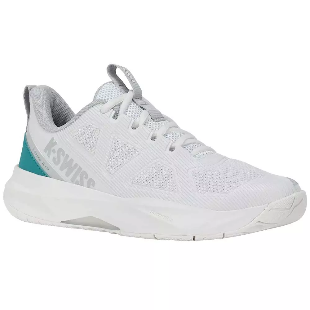 Chaussures K-Swiss K-Speed Team Femme Blanc / Bleu