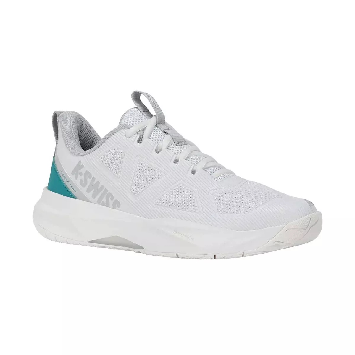 Chaussures K-Swiss K-Speed Team Femme Blanc / Bleu