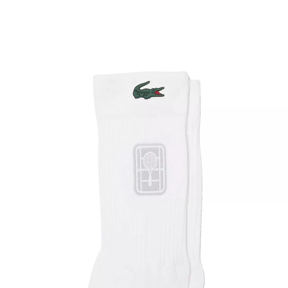 Chaussettes Lacoste Tech Blanc
