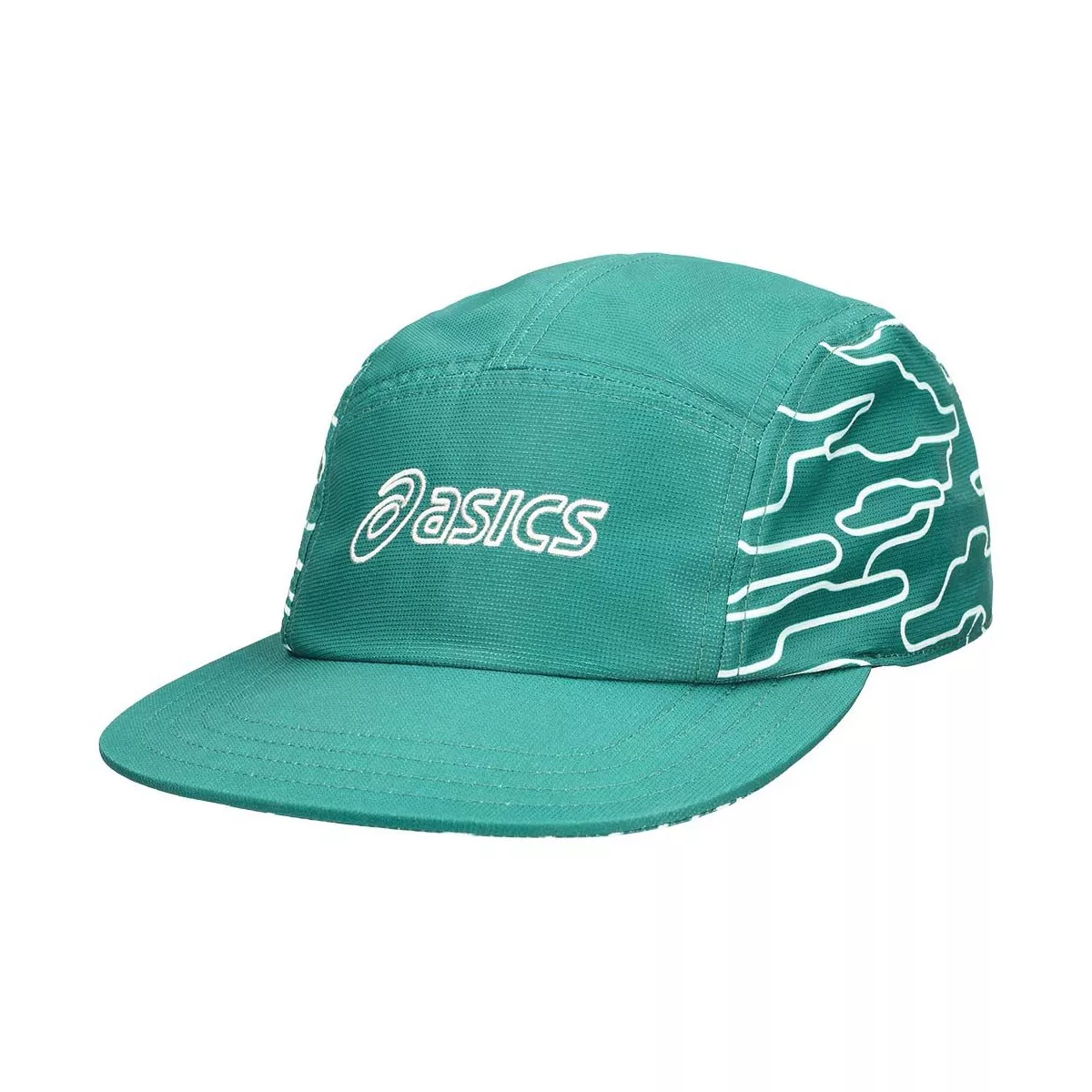 Casquette Asics Padel 5 Panel Vert / Blanc