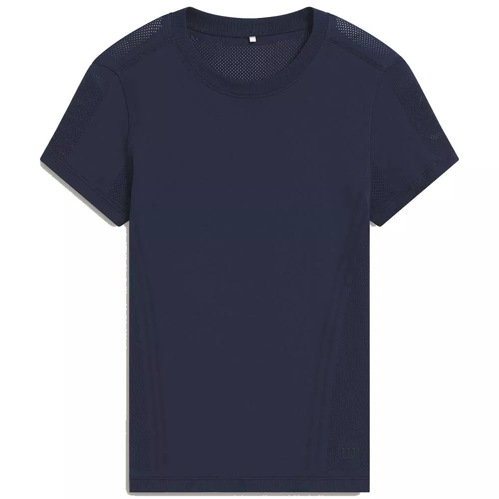 T-shirt Wilson Pro Seamless Femme Bleu marine