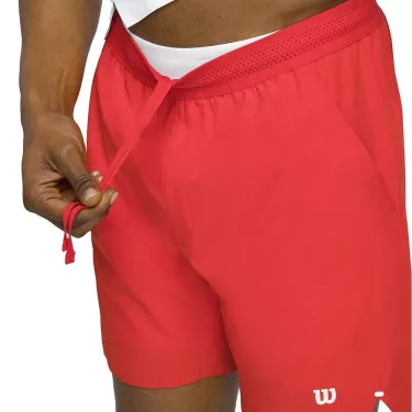 Short Wilson Tournament 18cm Homme Rouge