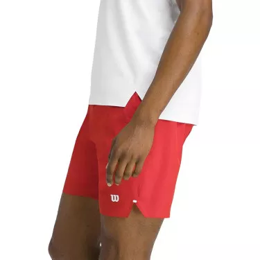 Short Wilson Tournament 18cm Homme Rouge