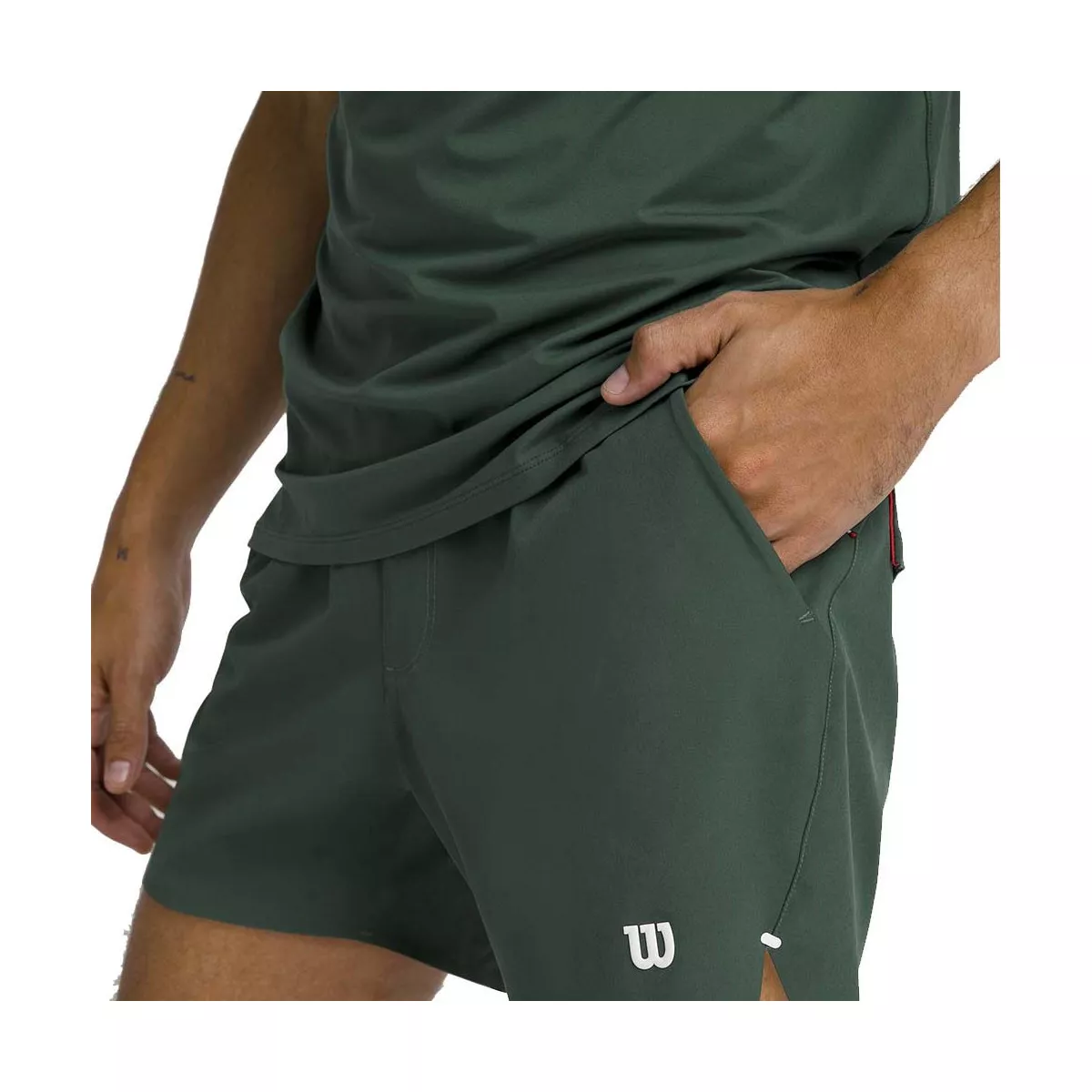 Short Wilson Tournament 18cm Homme Vert