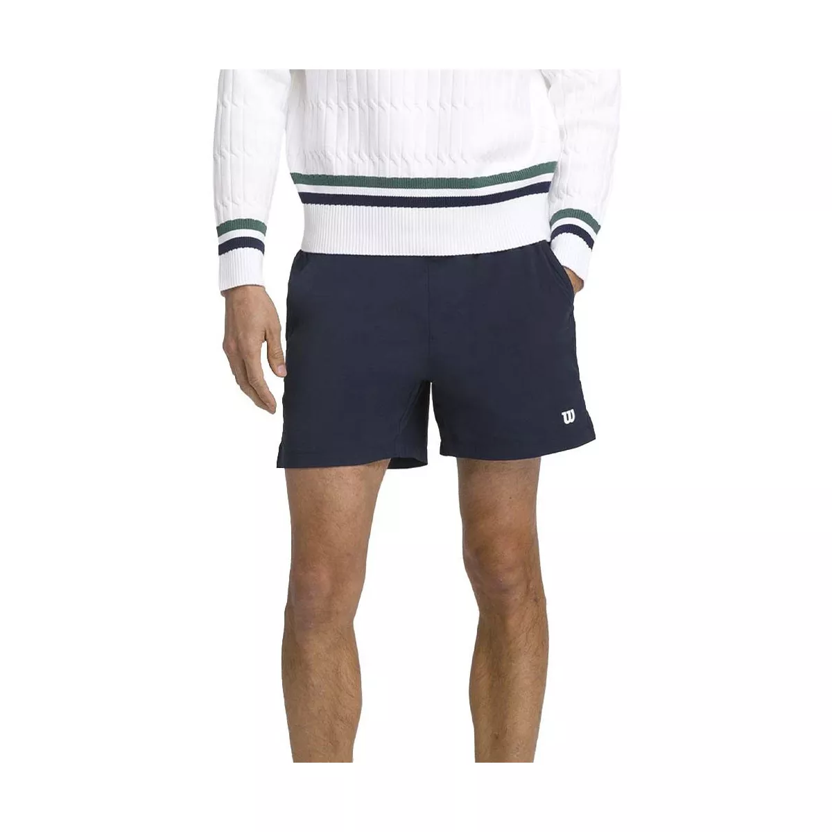 Short Wilson Tennis Volley Bleu marine