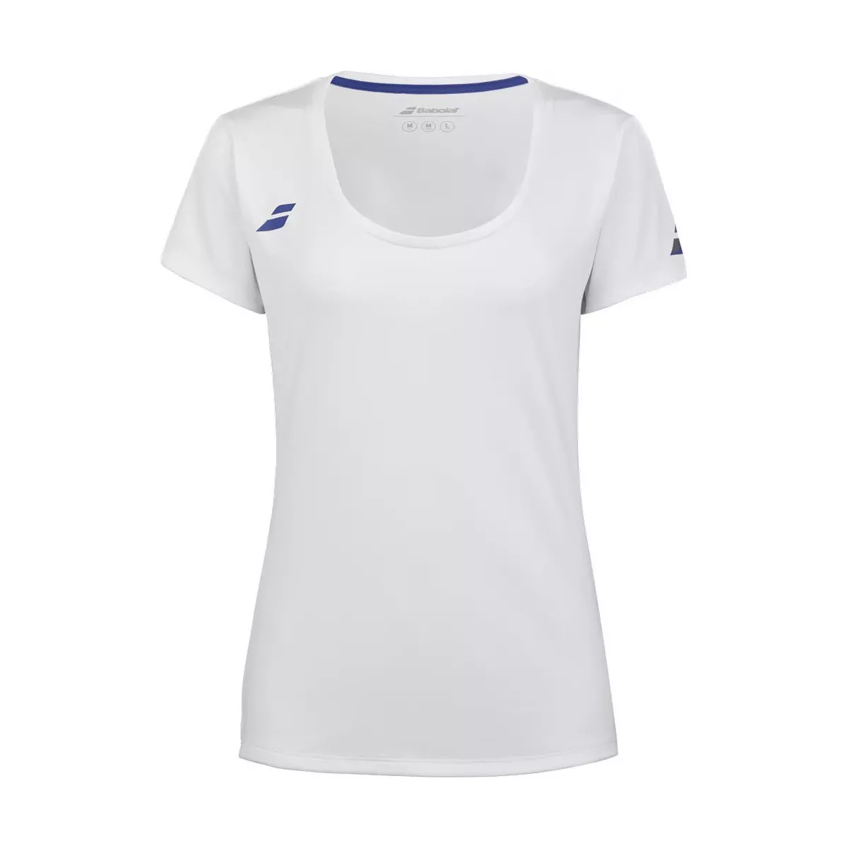 T-Shirt Babolat Play Cap Fille Blanc