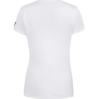 T-Shirt Babolat Play Cap Fille Blanc