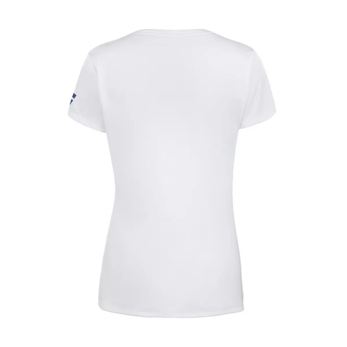 T-Shirt Babolat Play Cap Fille Blanc