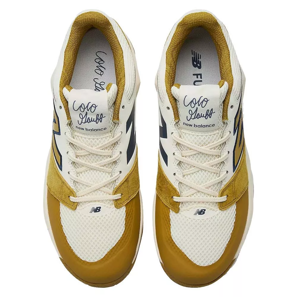 Chaussures New Balance Coco Delray Blanc / Or