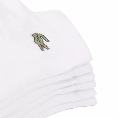 Chaussettes Lacoste Sport Short Blanc (3 paires)