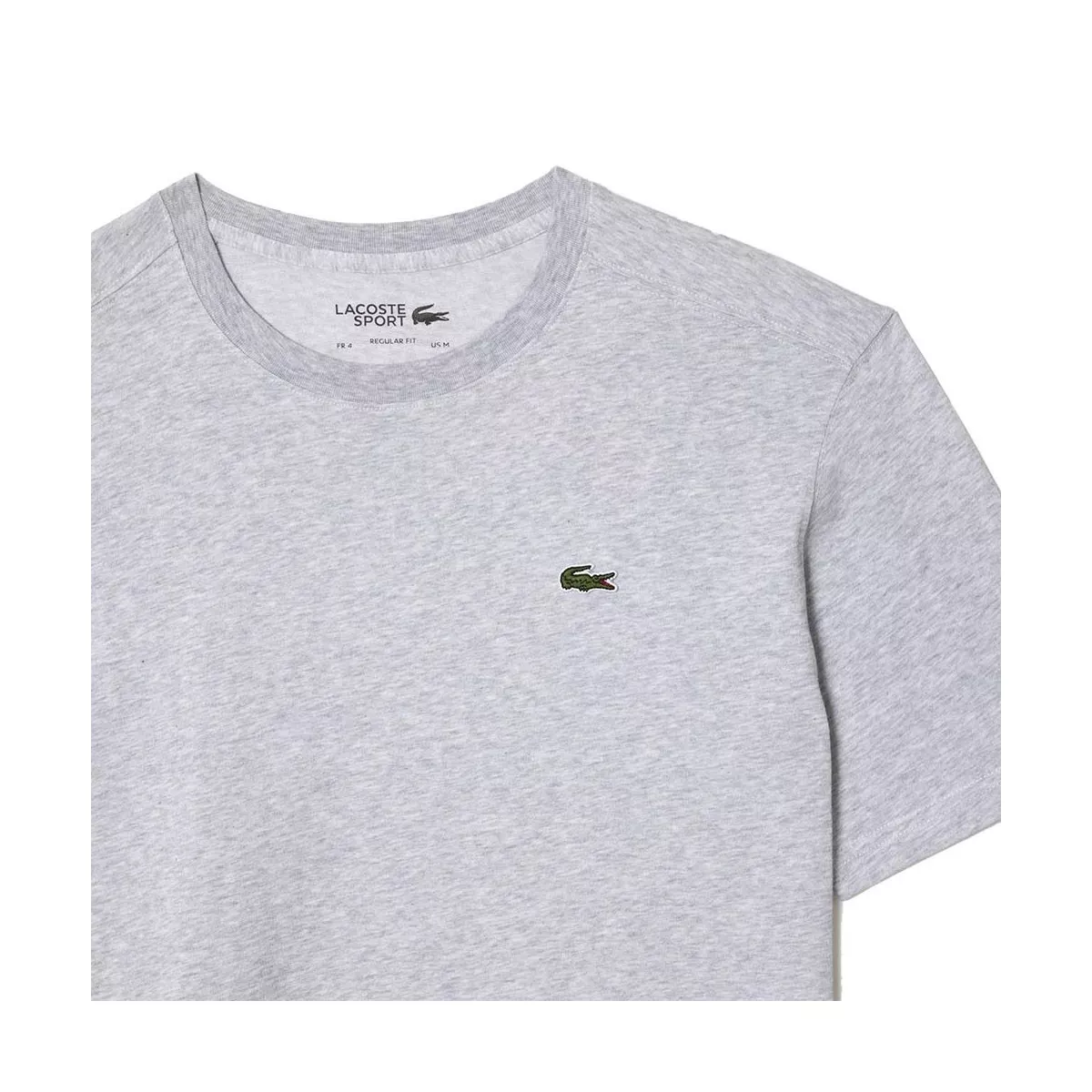 T-Shirt Lacoste Sport Coton Ultra Dry Gris