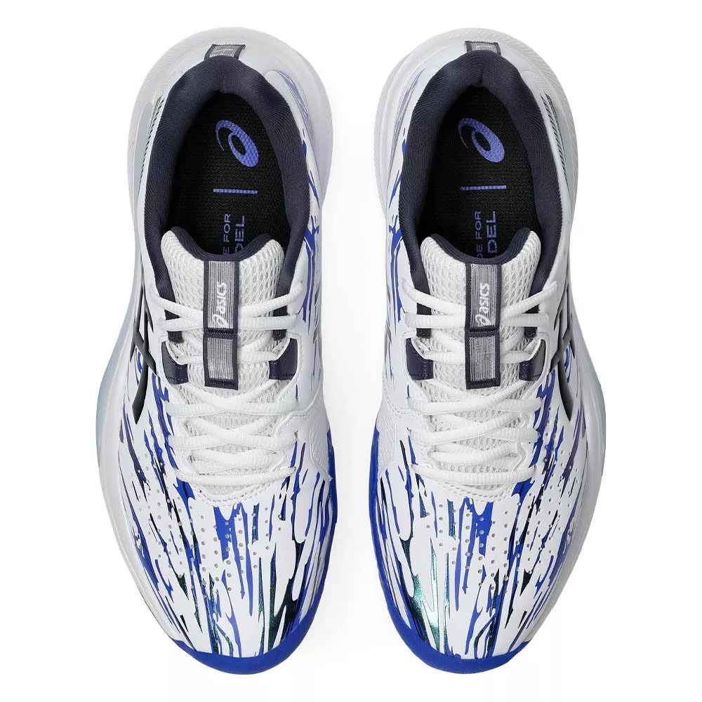 Chaussures Asics Gel Challenger 15 Padel L.E. Blanc / Bleu