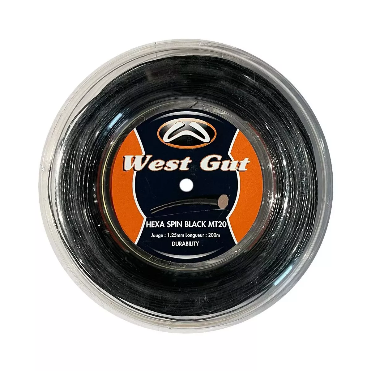 Bobine West Gut Hexa Spin Black MT20 200m - Second Choix