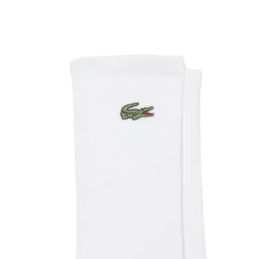 Chaussettes Lacoste Sport Long Blanc (3 paires)