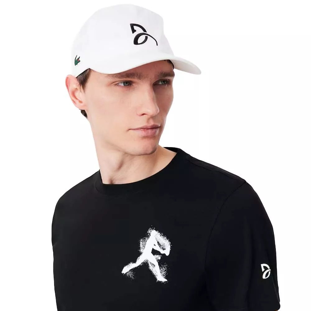 Pack T-Shirt + Casquette Lacoste Tennis x Novak Djokovic Noir