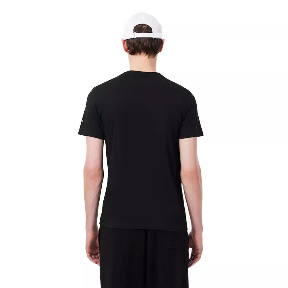 Pack T-Shirt + Casquette Lacoste Tennis x Novak Djokovic Noir