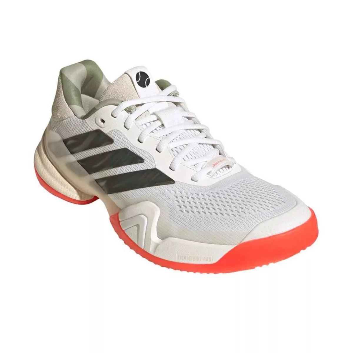 Chaussures Adidas Barricade 14 Blanc / Orange