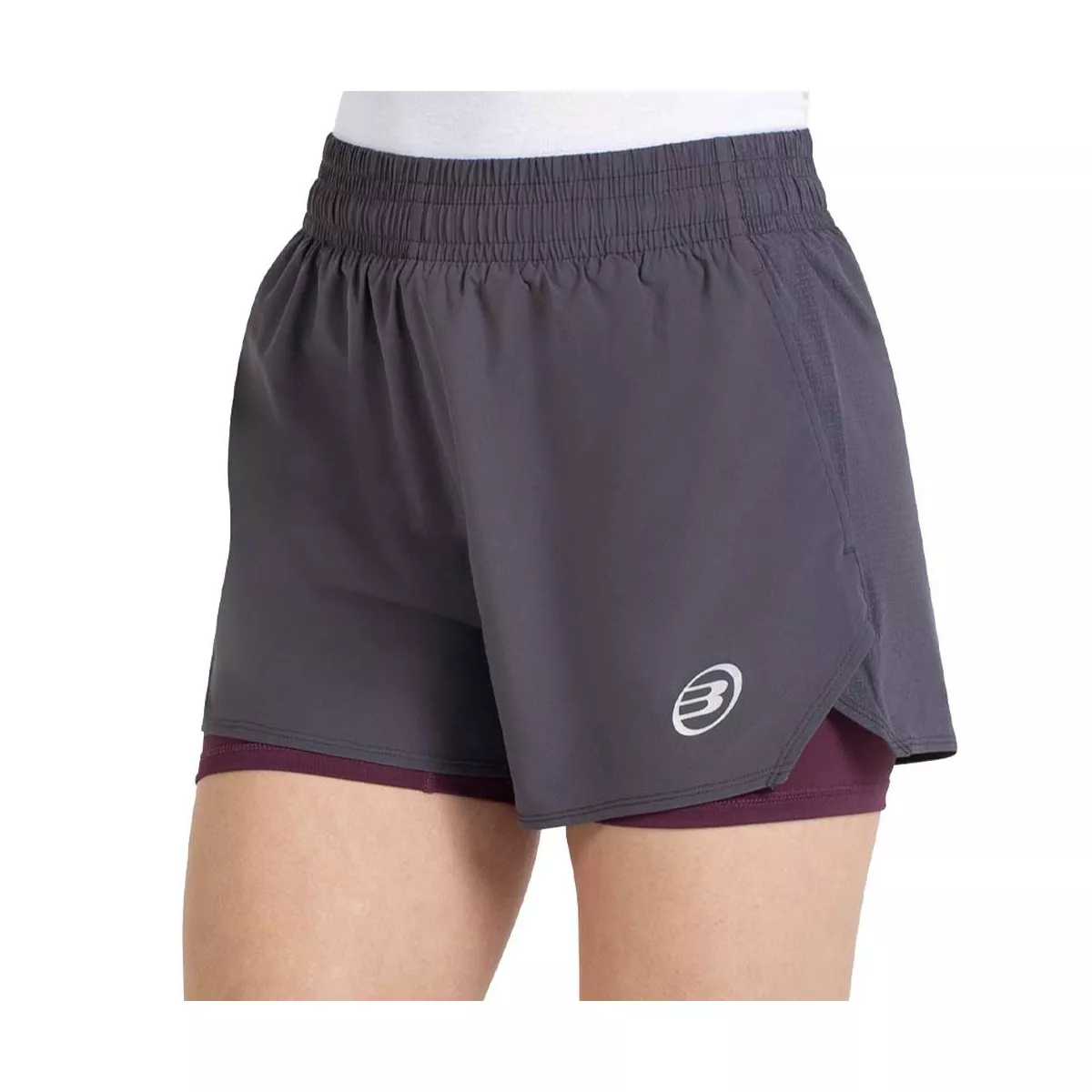 Short Bullpadel Orfeu Femme Gris fonc&eacute;