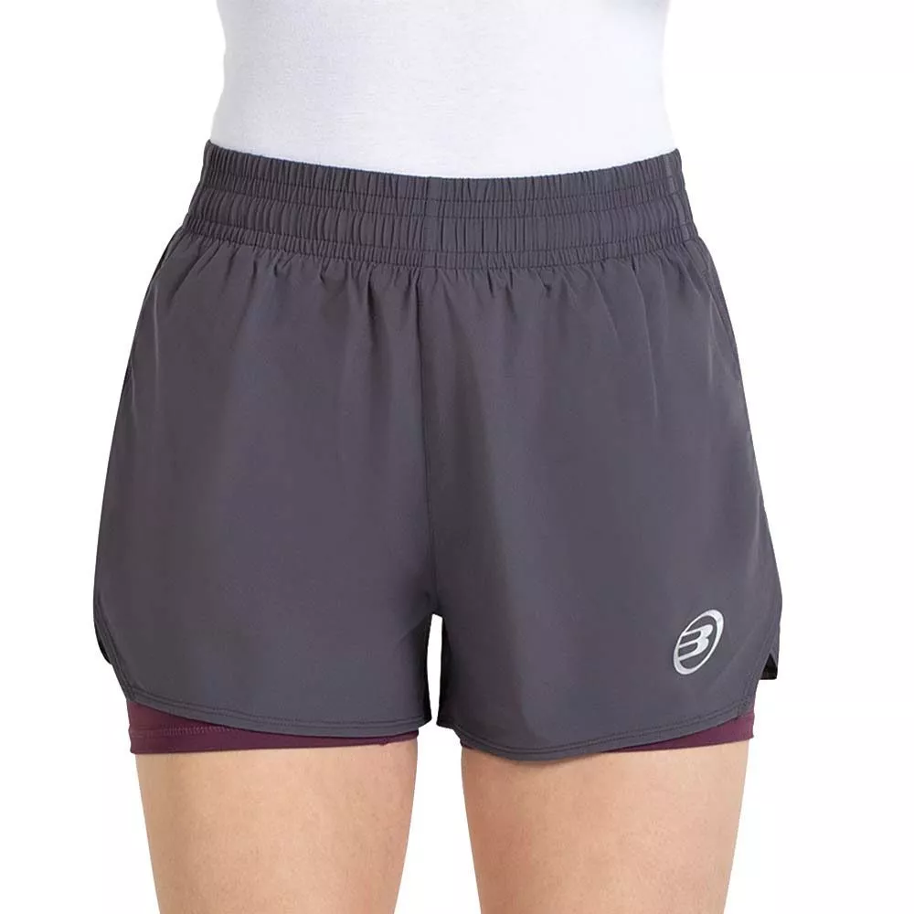Short Bullpadel Orfeu Femme Gris fonc&eacute;