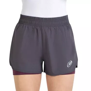 Short Bullpadel Orfeu Femme Gris fonc&eacute;