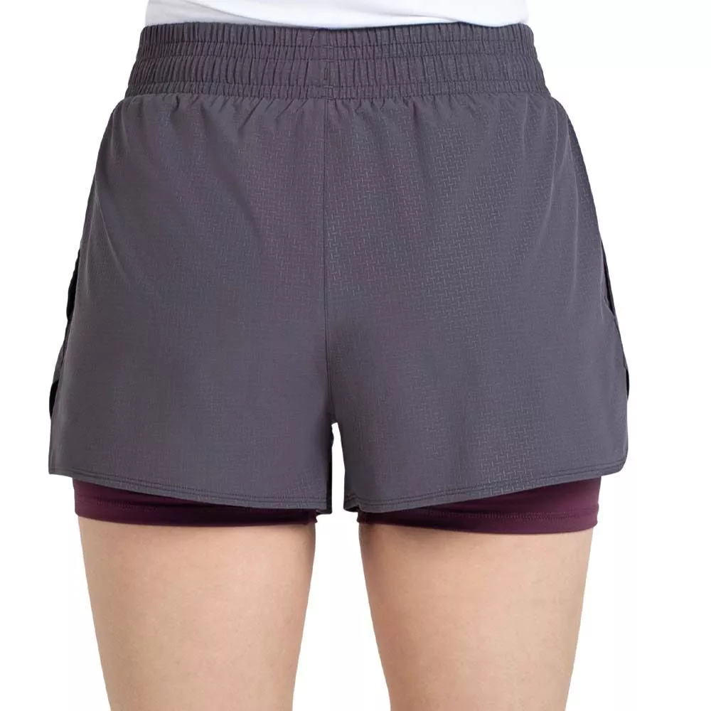 Short Bullpadel Orfeu Femme Gris fonc&eacute;