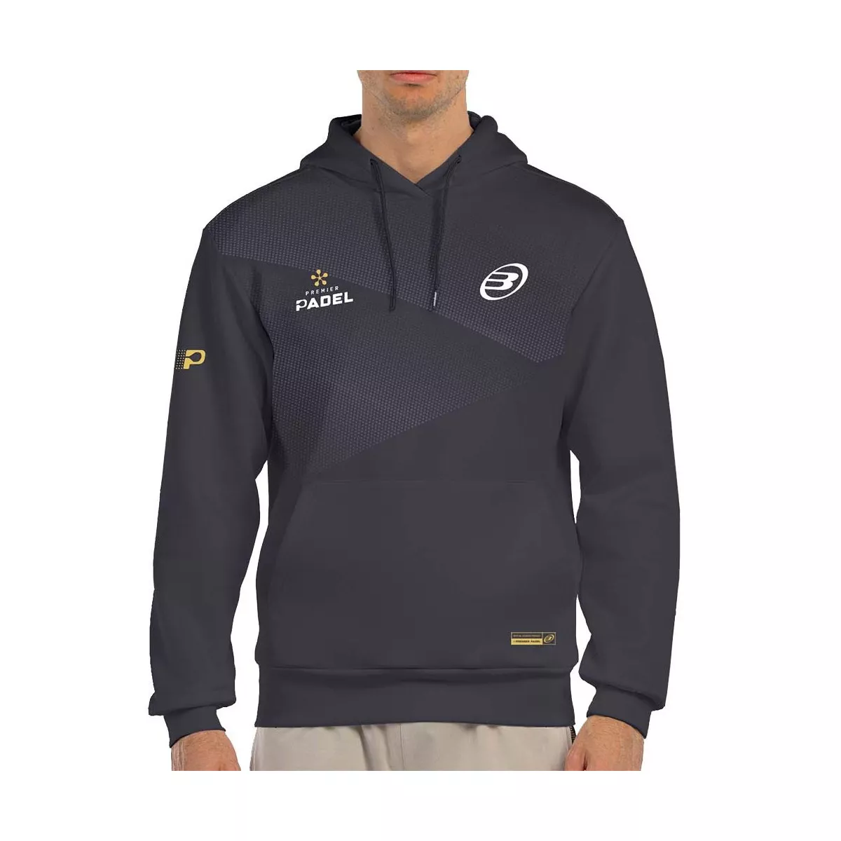 Sweatshirt Bullpadel Premier Padel Baque Noir