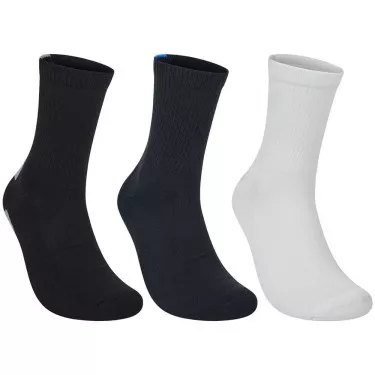 Chaussettes Bullpadel BP265 I Noir / Bleu marine / Blanc (3 paires)