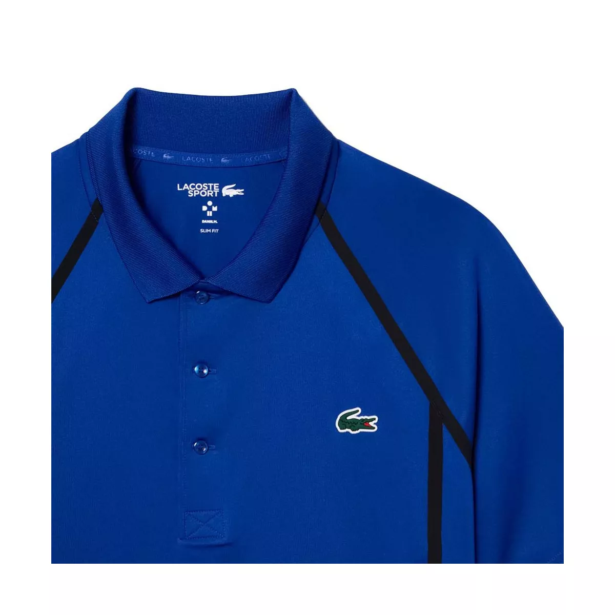 Polo Lacoste Tennis Daniil Medvedev Bleu