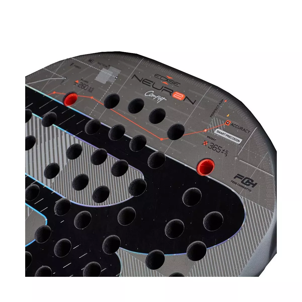 Raquette Bullpadel Neuron 02 Edge Comfort 27