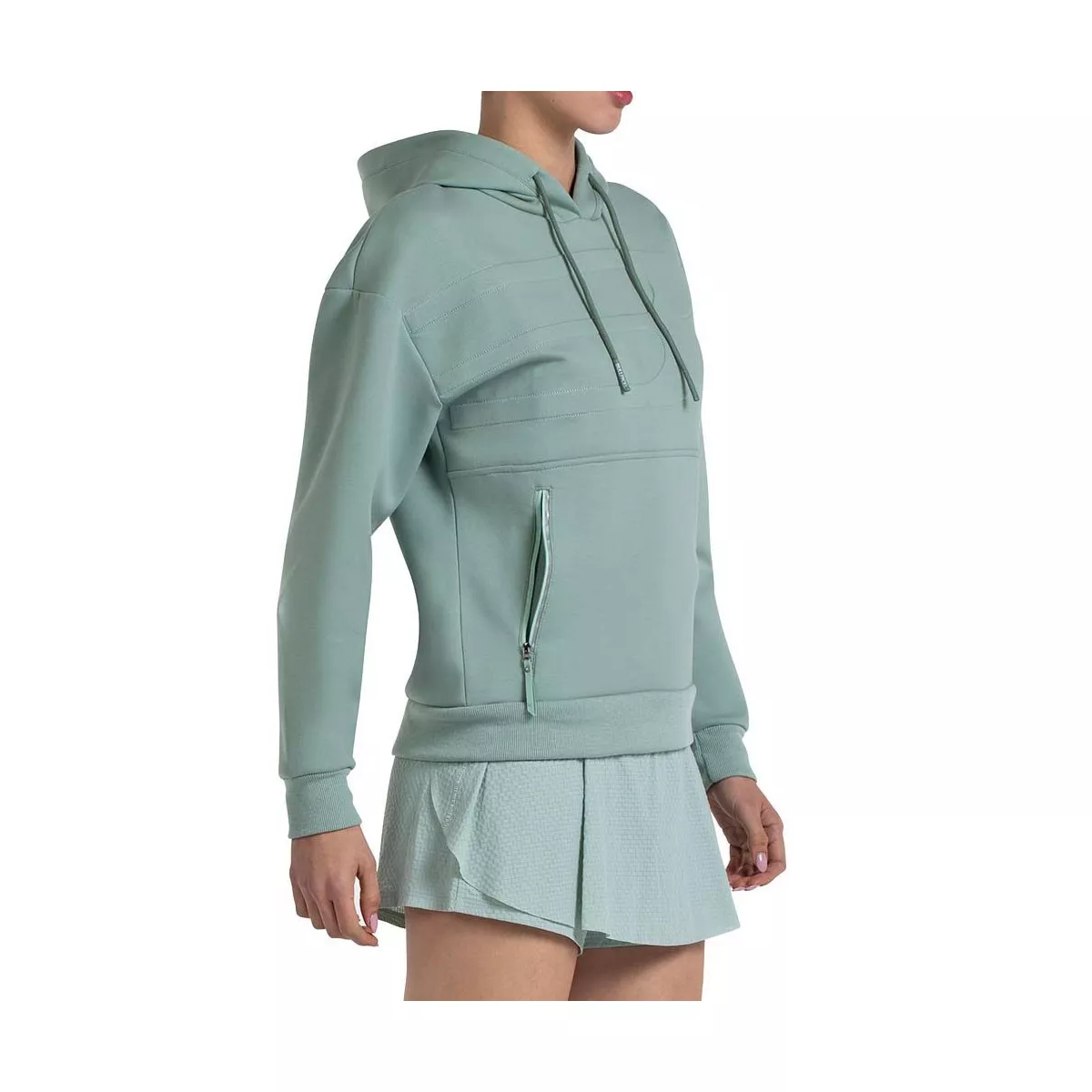 Sweat &agrave; capuche Bullpadel Femme Eolia Vert