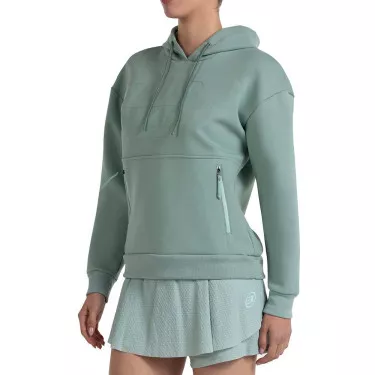 Sweat &agrave; capuche Bullpadel Femme Eolia Vert