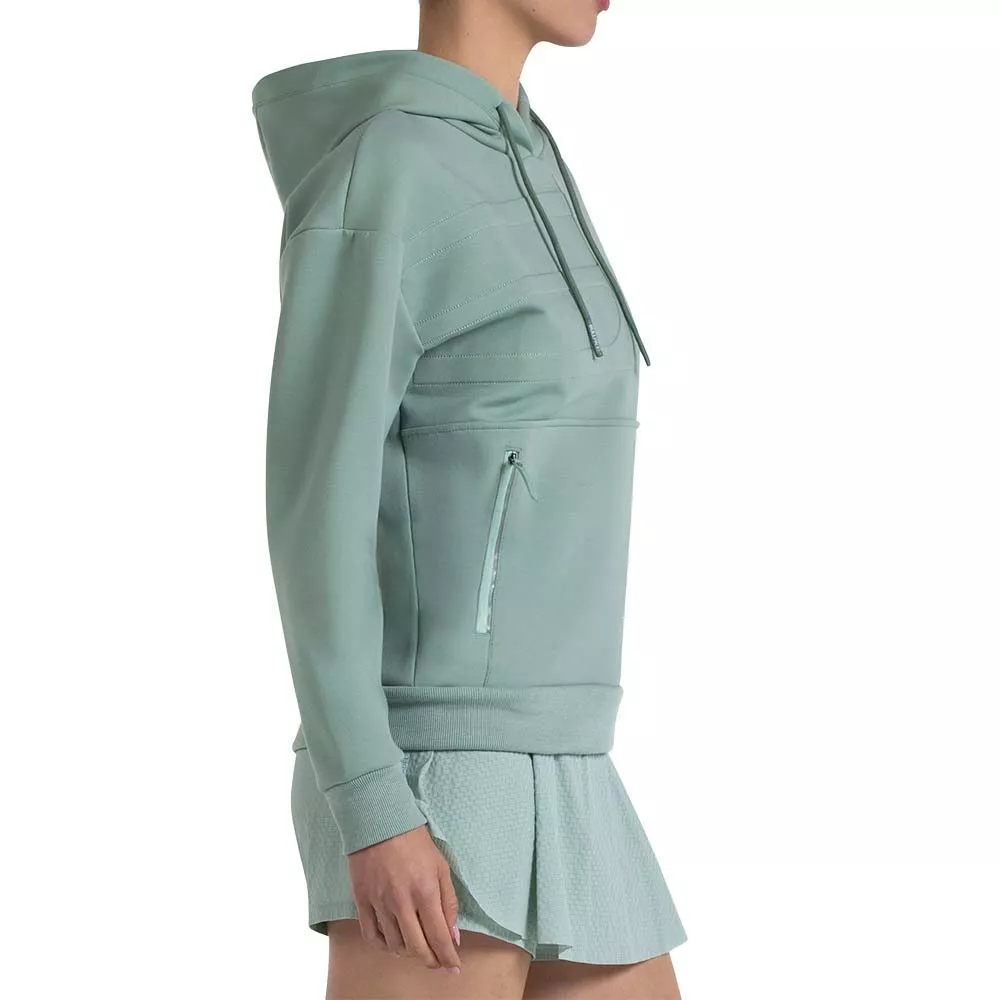 Sweat &agrave; capuche Bullpadel Femme Eolia Vert