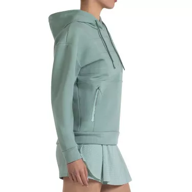 Sweat &agrave; capuche Bullpadel Femme Eolia Vert