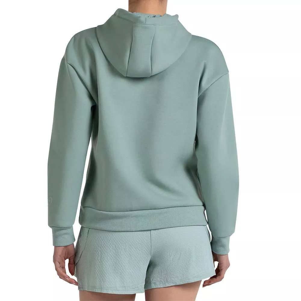 Sweat &agrave; capuche Bullpadel Femme Eolia Vert