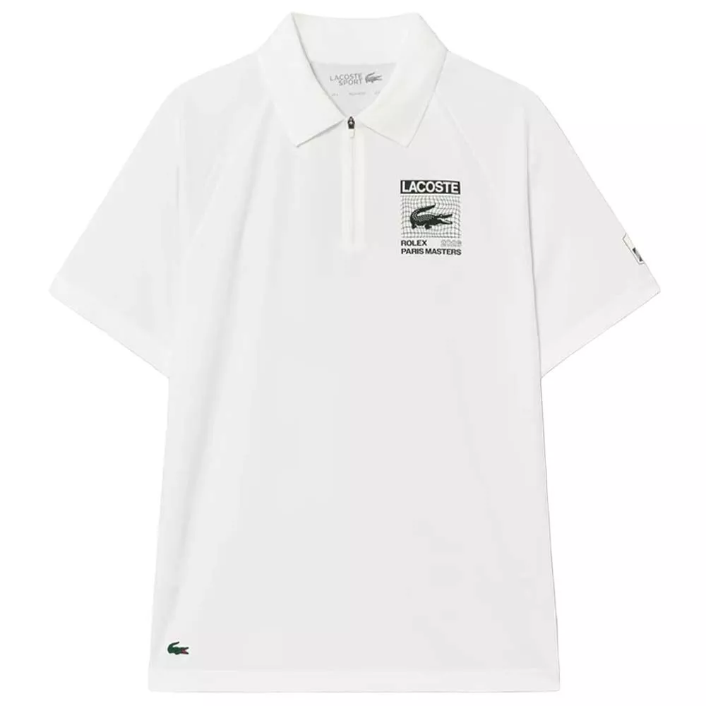 Polo Lacoste Tennis Rolex Masters Blanc