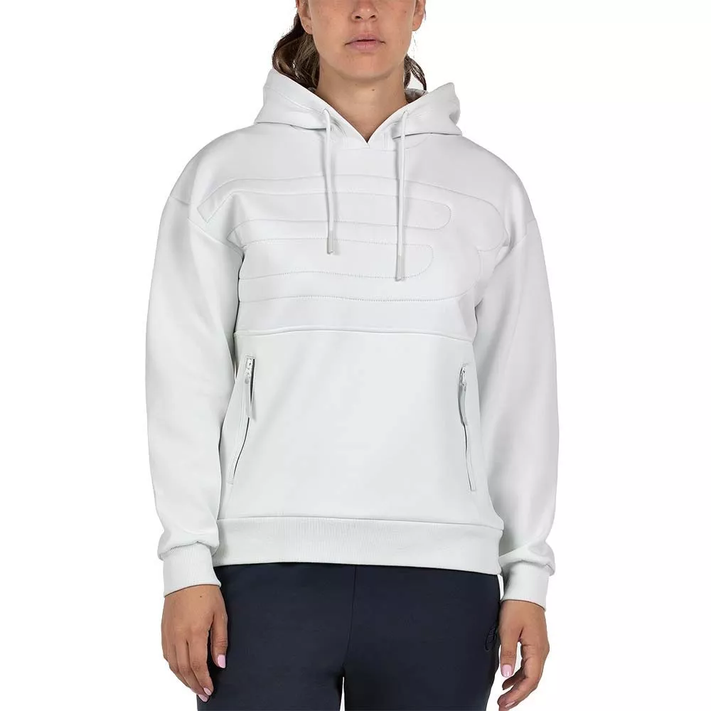 Sweat &agrave; capuche Bullpadel Femme Eolia Blanc