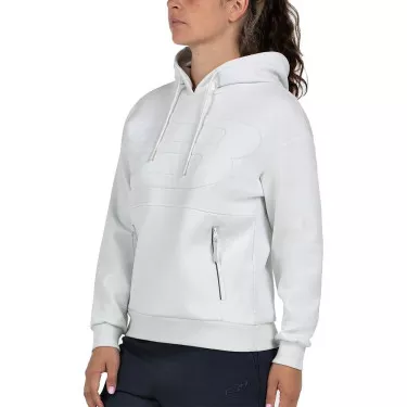 Sweat &agrave; capuche Bullpadel Femme Eolia Blanc