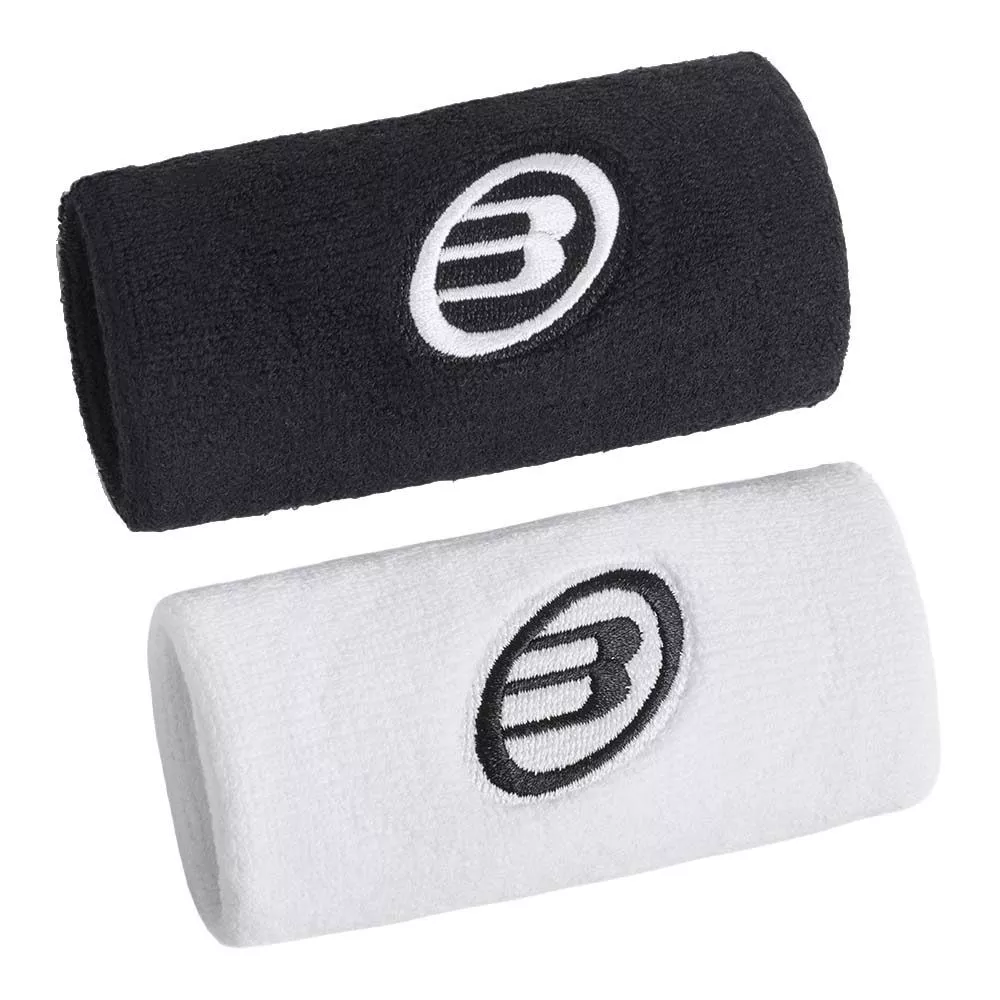 Serre-Poignets Bullpadel BPMU262I Noir / Blanc x2