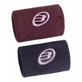 Serre-Poignets Bullpadel BPMU263I Bordeaux / Gris anthracite x2